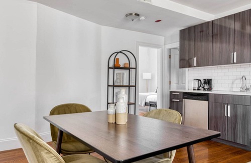 Wellington-Harrington Apartment | Elegant East Cambridge 3BR w/ W/D, nr Lechmere T, by Blueground