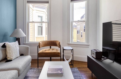 Wellington-Harrington Apartment | Elegant East Cambridge 3BR w/ W/D, nr Lechmere T, by Blueground