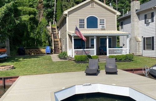 Pulteney Cottage | Enjoy Lake Living on Keuka Lake! Relax On Our Large Permanent Dock!