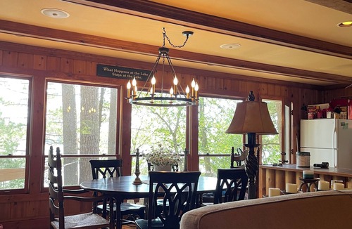 Siren Cabin | Escape to the perfect winter wonderland. picturesque cabin in towering pines.