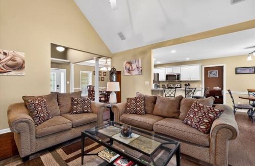 Buckner House | Exclusive Buckner retreat w/theater & game room!