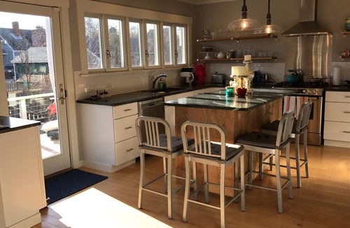 Provincetown Condo | Fabulous HUGE West End 2 bed 2 bath, deck, garden, aircon, parking