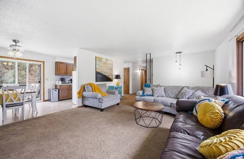 Fargo House | Family-friendly duplex near Fargodome, kings+bunk