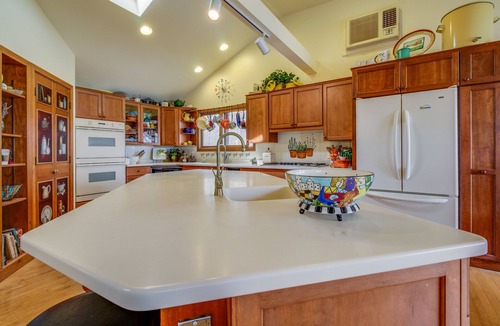 Standish House | Family-Friendly Lakefront House with Three Kitchens, Private Dock - Dogs Welcome