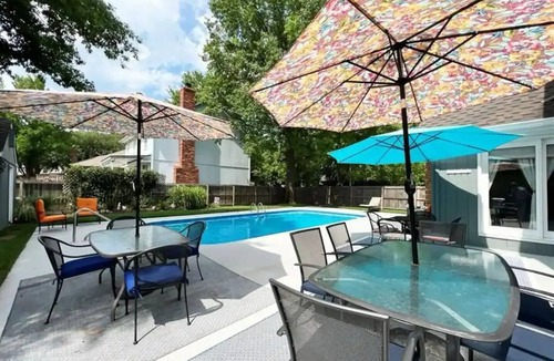 South Kansas City House | Family Home w/Pool & EV Charger