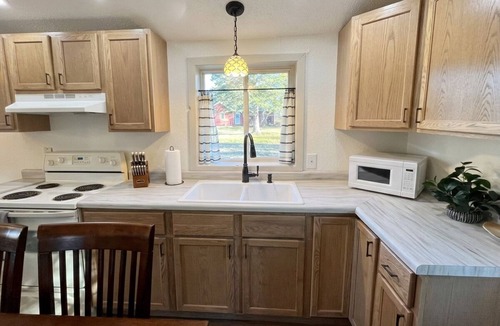 International Falls Cabin | Family-ready cabin with dedicated boat slip at walkable marina and beach access.