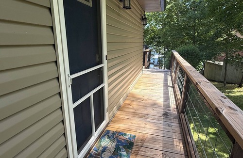 Rocky Mount House | Fantastic 3-bedroom house in charming Rocky Mount. Only 2 steps into the home!