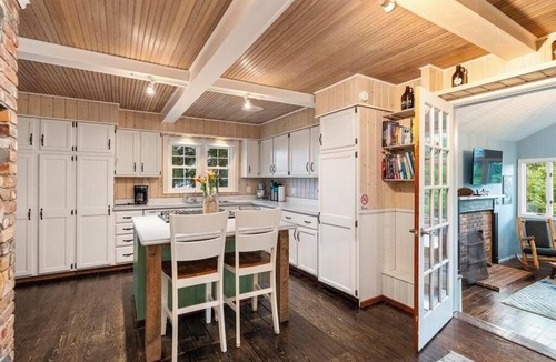 Petoskey Cabin | Farm House - Big Yard, Hot Tub, Fire Pit Area, Game Room Cabin, Near Town
