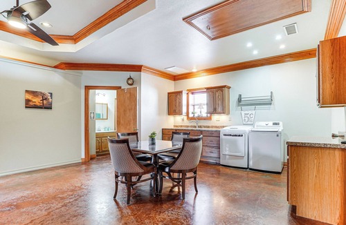 Amarillo House | Fenced Yard: Modern Barndominium in Amarillo!