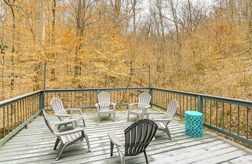 Pegram House | Fire Pit & Music Lounge: Chic Home in Pegram