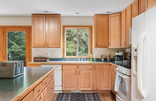 Mayfield House | Firefly Lodge on the Boardman River with Hot Tub and Woodstove - Special Pricing for 2 Guests