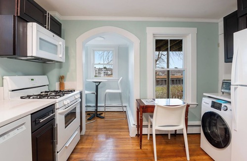 Gloucester Apartment | Fish & Ships on Waterway: Steps to Ocean, Beach, Boulevard, Park, Restaurants