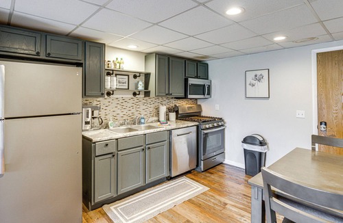Port Huron Condo | Fish, Swim + Relax: Modern Condo by Lake Huron!