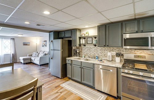 Port Huron Condo | Fish, Swim + Relax: Modern Condo by Lake Huron!