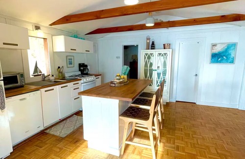South Dennis Cottage | FollinsView Cottages Family fun, Saltwater pond at your door!