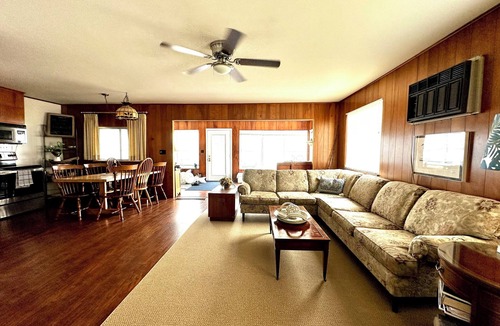 Harsens Island Cottage | Freighter Channel Riverfront Paradise!