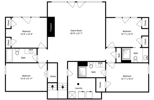 McHenry Cottage | Friday's Escape by Taylor Made Deep Creek