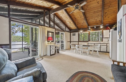 Standish Cottage | Frye Island Waterfront Retreat with Spectacular Frye’s Leap Views