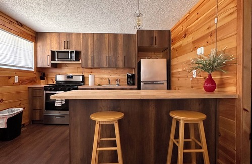 Wellston Cabin | Fully Renovated Cabin - AC + Tippy Dam - South Star by Janix Escapes.