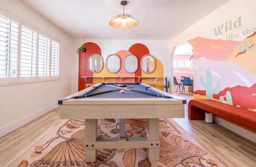 Papago Parkway House | Fun Themed Home With Games and Cowboy Pool