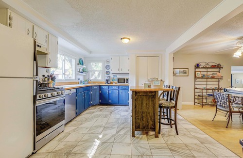 Ludington House | Game Room, Fire Pit! Family Home By Lake Michigan