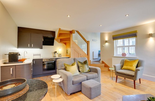 Alnmouth Cottage | Garden Stable: Cosy Stone Cottage with Parking