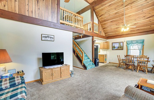 Germfask House | Germfask Home w/Fire Pit, Grill & Yard Games!