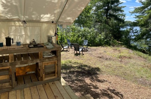 Cook RV Rental | Glamping on Lake Vermilion with everything you need.