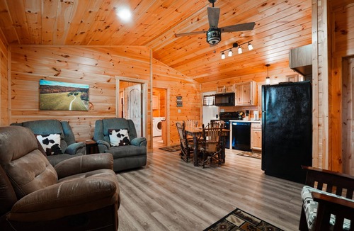 Logan Cabin | Golden Pine | Hocking Hills, Pond & Hot Tub