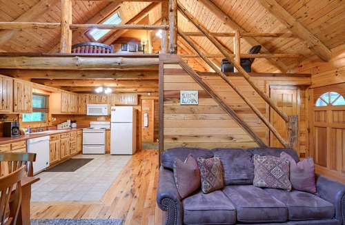 Logan Cabin | Great cabin with 30 private acres, pond, lower level "saloon style" game room!