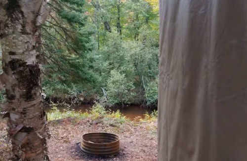 Paradise RV Rental | Great Lakes Yurt Camp- Brooke trout yurt