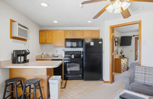 Mancelona Condo | Greens & Glides Getaway at Schuss Mountain