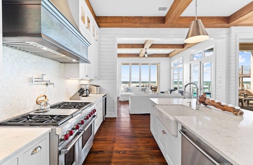 Chivas Bluff House | Gulf Front Escape with Pool, LSV, Elevator, and Private Beach Boardwalk