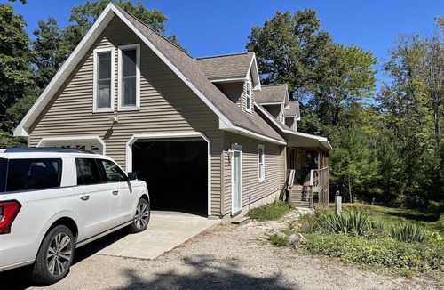 Lake Ann House | Have your first cup of coffee where Lake Ann meets The mouth of The Platte River