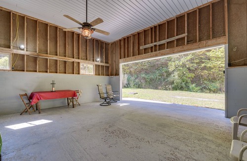 McClure House | Haysi Nature Getaway w/Fire Pit & On-Site Creek!