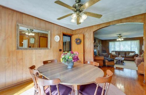 McClure House | Haysi Nature Getaway w/Fire Pit & On-Site Creek!