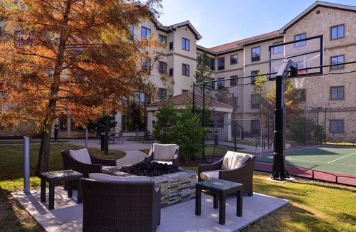 Central Oklahoma City Condo | Heated Saltwater Pool. Free Breakfast Buffet Daily.