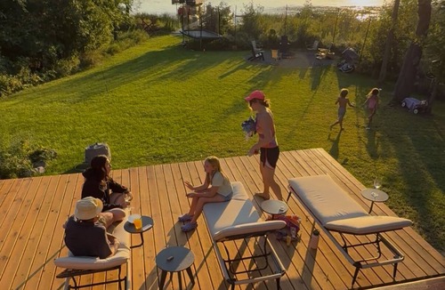 Balsam Lake Cabin | Hexagon Hideaway on Balsam Lake - Private Dock Kayaks Sunset Views