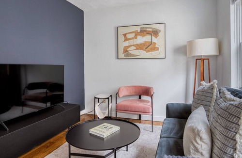 South Boston Apartment | Hip South Boston 2BR w/ Building W/D, nr Seaport, by Blueground
