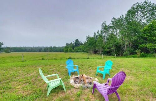 Cherryfield Cottage | Historic Cottage on Horse Farm: FirePit & BBQ