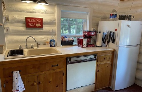 Chetek Cabin | Historic log Cabin Hideaway on a Quiet Clear Lake
