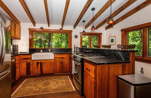 Nashville Cabin | Historic Log Cabin Retreat | Hot Tub, Game Room & Near State Park