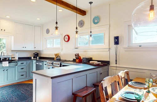 Ocean Point House | Historic Maine Cottage with Wrap-Around Porch & Ocean Views