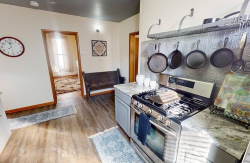 Nelsonville Apartment | Historic Vacation Home Rental near Hocking Hills in Nelsonville Oh The Manse Inn