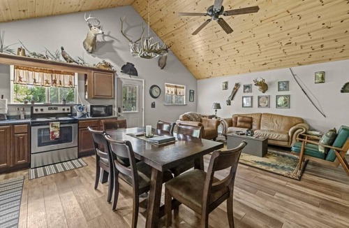 Nelsonville Cabin | Hocking Hills Half Stoned Cabin in the Woods