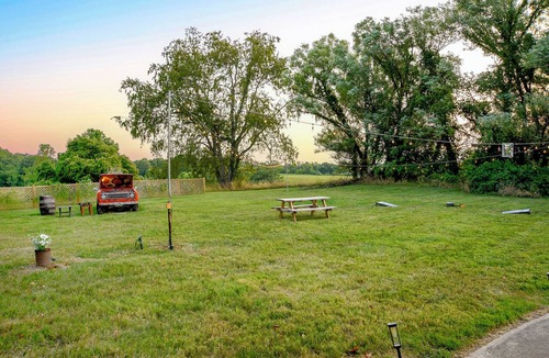 McArthur House | Hocking Hills Retreat with Sauna, Hot Tub, Movie Theater, Fire Pit