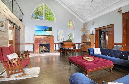 Sturgeon Bay House | Holy hideaway- luxurious converted church.