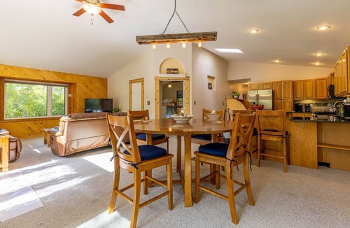 South Fork House | Hot Tub, Game Room, Mtn Views Near Ski & River