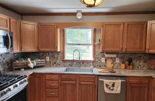 Indian River House | Hot Tub, Pet Friendly with fenced yard. Deep in the woods with tons of wildlife.