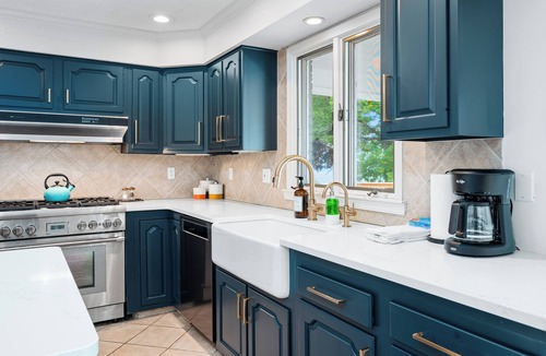 Traverse City House | Hot Tub & West Bay Waterfront Sunrises - All Decked Out